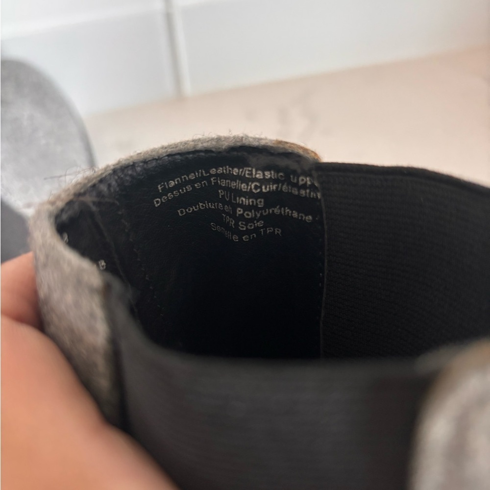 Shelly’s London Gray and Black Women's Ankle Boots - Picture 6 of 10